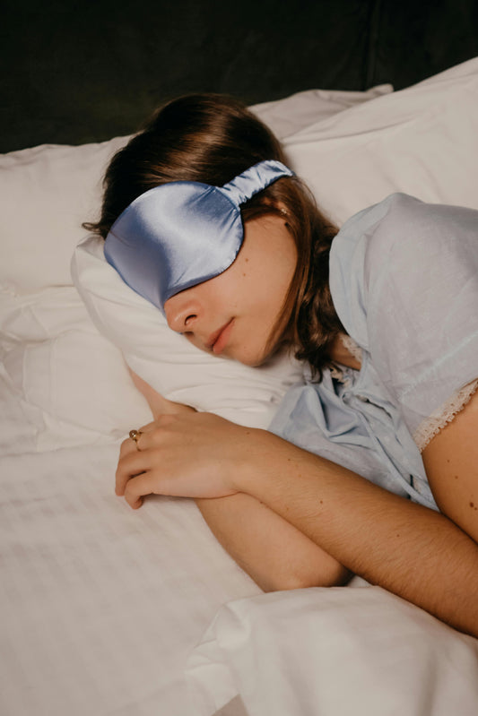 Silk Eye Mask for Deep Rest & Nervous System Reset