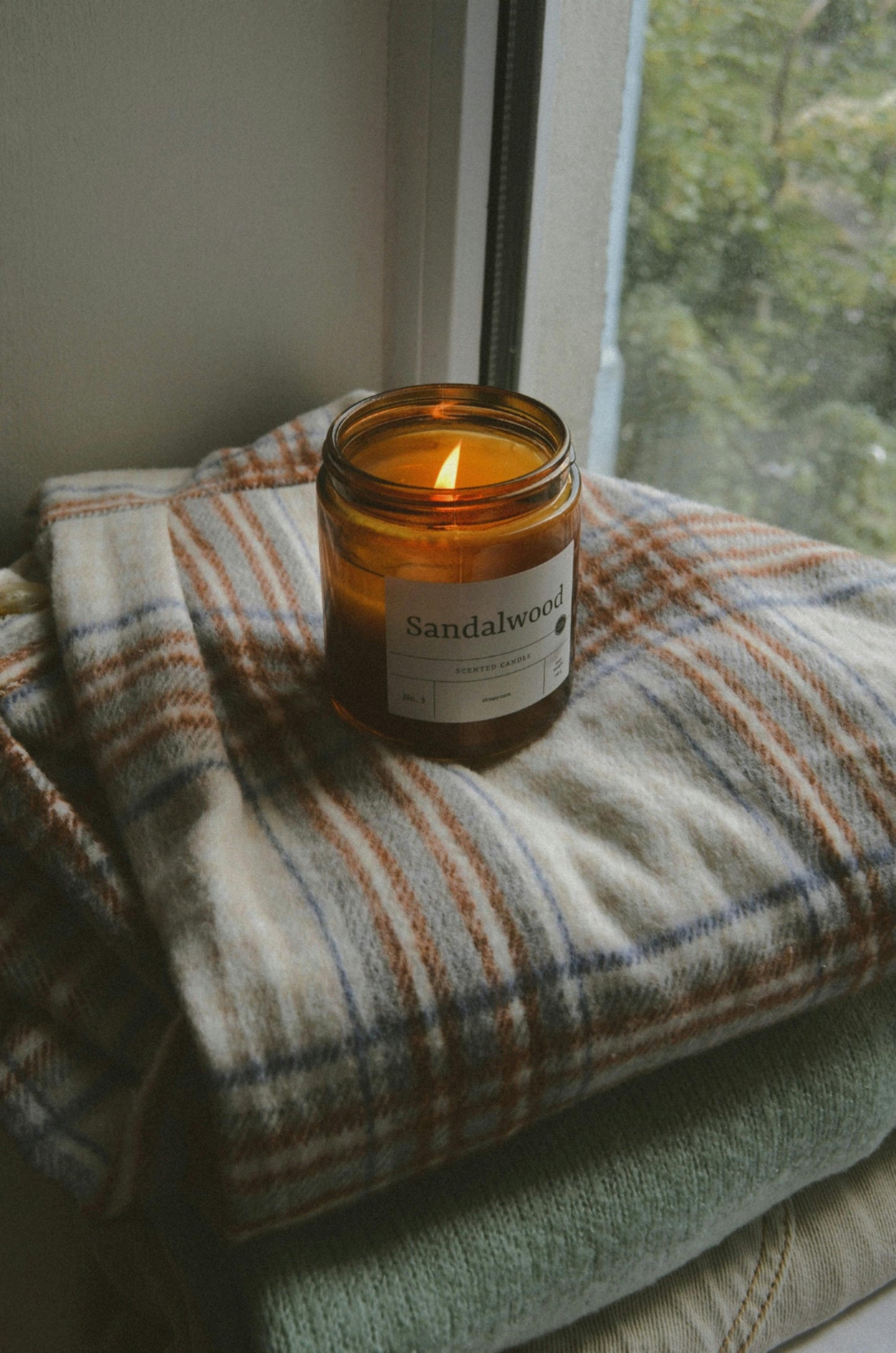 Deep Sleep Ritual Candle (Burnout Recovery Edition) |Rose Lavender Calm